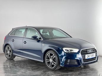 Audi A3 2.0 TDI S line Sportback S Tronic Auto 6Spd Euro 6 (s/s) 5dr