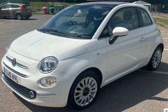 Fiat 500 1.2 Lounge Euro 6 (s/s) 3dr