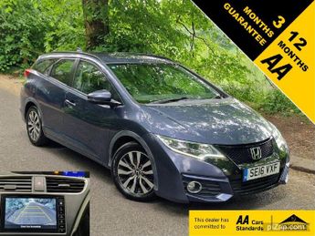 Honda Civic 1.6 i-DTEC SE Plus Tourer Euro 5 (s/s) 5dr (Navi)