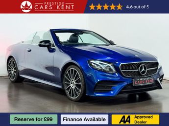 Mercedes E Class 2.0 E300d AMG Line Night Edition (Premium Plus) Cabriolet G-Tron