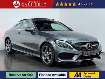 Mercedes C Class 2.1 C250d AMG Line (Premium) Coupe 2dr Diesel G-Tronic+ Euro 6 (