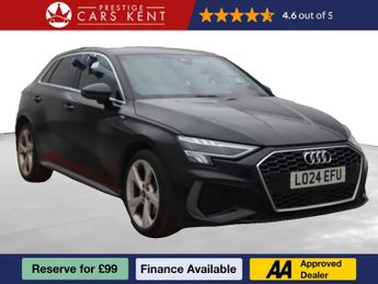 Audi A3 1.4 TFSIe 40 S line Sportback 5dr Petrol Plug-in Hybrid S Tronic