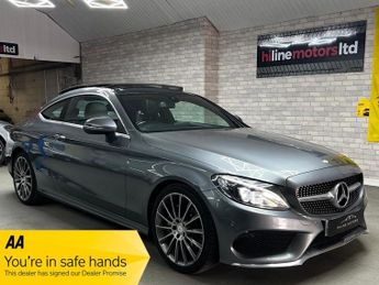 Mercedes C Class 2.1 C220d AMG Line (Premium) G-Tronic+ Euro 6 (s/s) 2dr