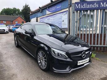 Mercedes C Class 2.0 C200 AMG Line (Premium) G-Tronic+ Euro 6 (s/s) 2dr