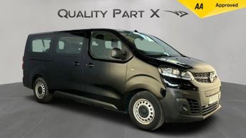Vauxhall Vivaro 50kWh Edition Auto LWB 5dr (9 Seat, 7.4kW Charger)