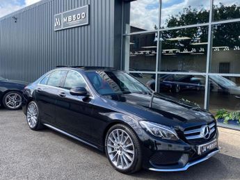 Mercedes C Class 2.1 C220d AMG Line (Premium) G-Tronic+ Euro 6 (s/s) 4dr