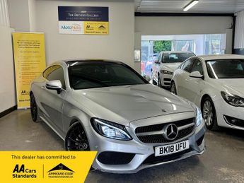 Mercedes C Class 2.1 C220d AMG Line (Premium) G-Tronic+ Euro 6 (s/s) 2dr
