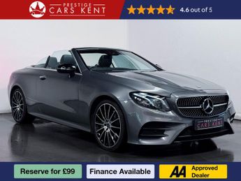Mercedes E Class 2.9 E400d AMG Line (Premium Plus) Cabriolet 2dr Diesel G-Tronic+