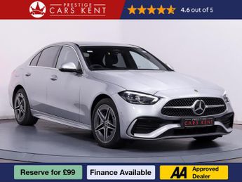 Mercedes C Class 2.0 C300e 25.4kWh AMG Line Saloon 4dr Petrol Plug-in Hybrid G-Tr
