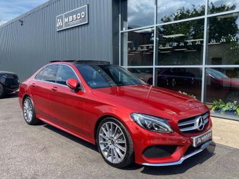 Mercedes C Class 1.6 C200d AMG Line (Premium) G-Tronic+ Euro 6 (s/s) 4dr
