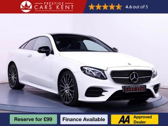 Mercedes E Class 2.0 E350 AMG Line (Premium Plus) Coupe 2dr Petrol G-Tronic+ Euro