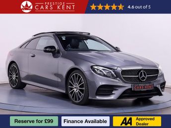 Mercedes E Class 2.9 E400d AMG Line (Premium Plus) Coupe 2dr Diesel G-Tronic+ 4MA