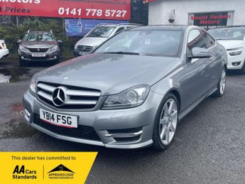 Mercedes C Class 2.1 C220 CDI AMG Sport Edition G-Tronic+ Euro 5 (s/s) 2dr