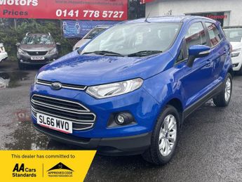 Ford EcoSport 1.0T EcoBoost Zetec 2WD Euro 6 (s/s) 5dr