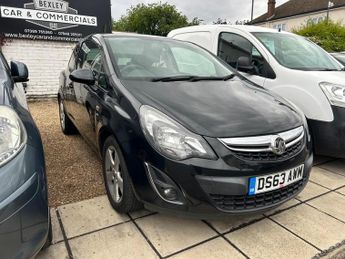 Vauxhall Corsa 1.2i ecoFLEX 16V SXi Euro 5 (s/s) 3dr (A/C)