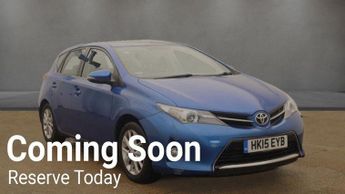 Toyota Auris 1.33 Dual VVT-i Icon Euro 5 (s/s) 5dr