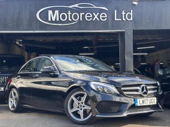Mercedes C Class 2.0 C200 AMG Line (Premium) G-Tronic+ Euro 6 (s/s) 4dr