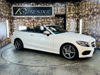 Mercedes C Class 2.1 C220d AMG Line (Premium Plus) Cabriolet G-Tronic+ Euro 6 (s/