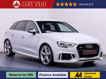 Audi RS3 2.5 TFSI Sportback 5dr Petrol S Tronic quattro Euro 6 (s/s) (400