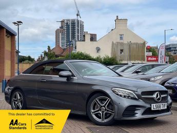 Mercedes C Class 1.5 C200 MHEV AMG Line Cabriolet G-Tronic+ Euro 6 (s/s) 2dr