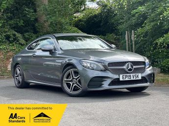 Mercedes C Class 2.0 C220d AMG Line (Premium) G-Tronic+ Euro 6 (s/s) 2dr