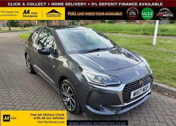 DS 3 1.2 PureTech Performance Line Hatchback 3dr Petrol Manual Euro 6