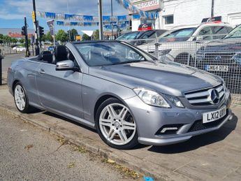 Mercedes E Class 1.8 E250 BlueEfficiency Sport Cabriolet G-Tronic+ Euro 5 (s/s) 2