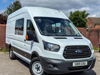 Ford Transit 2.0 350 EcoBlue Trend Crew Van RWD L4 H3 Euro 6 6dr
