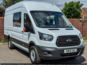 Ford Transit 2.0 350 EcoBlue Trend Crew Van RWD L4 H3 Euro 6 6dr