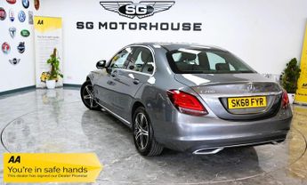 MERCEDES-BENZ C-CLASS 1.5 C200 MHEV EQ Boost Sport Saloon 4dr Petrol G-Tronic+ Euro 6 