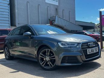 Audi A3 2.0 TDI S line Sportback quattro Euro 6 (s/s) 5dr