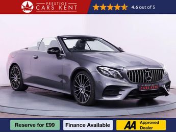 Mercedes E Class 2.0 E220d AMG Line (Premium Plus) Cabriolet 2dr Diesel G-Tronic+