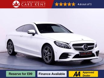 Mercedes C Class 1.5 C200 MHEV AMG Line Coupe 2dr Petrol G-Tronic+ Euro 6 (s/s) (