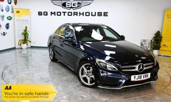 Mercedes C Class 2.1 C220d AMG Line Saloon 4dr Diesel G-Tronic+ Euro 6 (s/s) (170