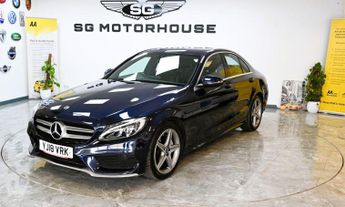 MERCEDES-BENZ C-CLASS 2.1 C220d AMG Line Saloon 4dr Diesel G-Tronic+ Euro 6 (s/s) (170