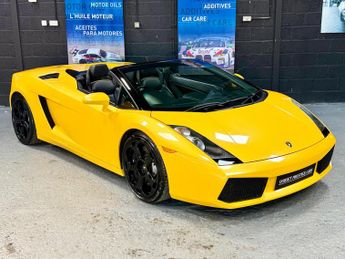 Lamborghini Gallardo 5.0 V10 Spyder EGear 4WD Euro 4 2dr