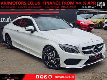 Mercedes C Class 2.1 C220d AMG Line (Premium) G-Tronic+ Euro 6 (s/s) 2dr
