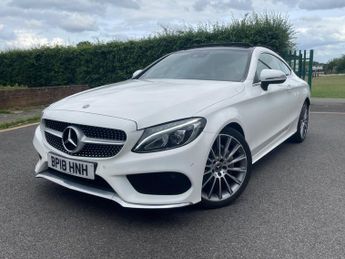 Mercedes C Class 2.1 C220d AMG Line (Premium Plus) G-Tronic+ Euro 6 (s/s) 2dr