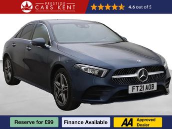 Mercedes A Class 1.3 A250e 15.6kWh AMG Line (Premium 2) Saloon 4dr Petrol Plug-in