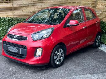 KIA PICANTO 1.25 SE Hatchback 5dr Petrol Auto Euro 6 (84 bhp) 12 MONTHS AA, 