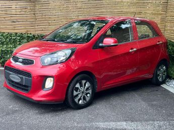 KIA PICANTO 1.25 SE Hatchback 5dr Petrol Auto Euro 6 (84 bhp) 12 MONTHS AA, 