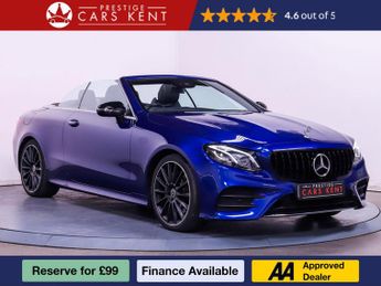 Mercedes E Class 2.0 E220d AMG Line (Premium Plus) Cabriolet G-Tronic+ Euro 6 (s/