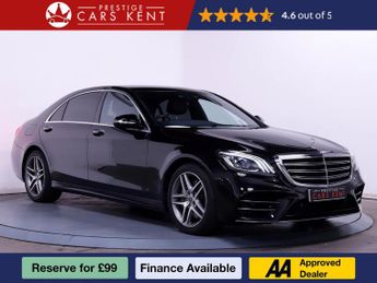 Mercedes S Class 3.0 S450L EQ Boost MHEV AMG Line Saloon 4dr Petrol G-Tronic+ Eur