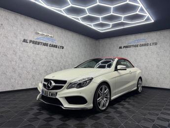 Mercedes E Class 3.0 E350d V6 BlueTEC AMG Line (Premium) Cabriolet G-Tronic+ Euro