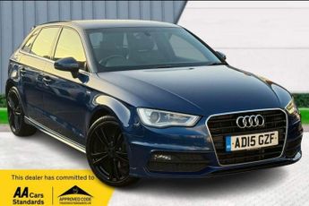 Audi A3 1.6 TDI S line Sportback S Tronic Euro 6 (s/s) 5dr