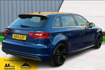 Audi A3 1.6 TDI S line Sportback S Tronic Euro 6 (s/s) 5dr