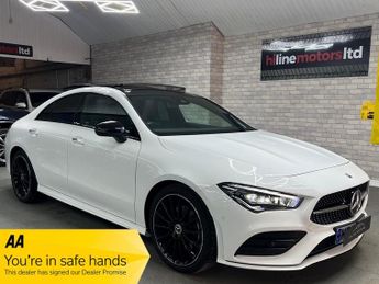 Mercedes CLA 2.0 CLA220d AMG Line Night Edition (Premium Plus) Coupe 8G-DCT E