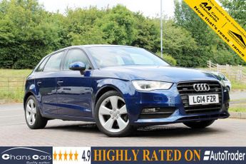 Audi A3 1.8 TFSI Sport Sportback S Tronic quattro Euro 6 (s/s) 5dr