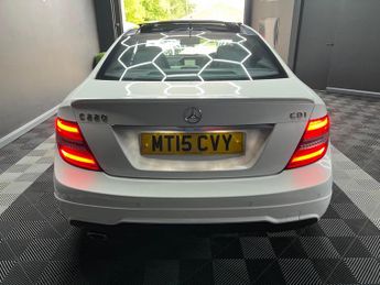 Mercedes-Benz C Class 2.1 C220 CDI AMG Sport Edition G-Tronic+ Euro 5 (s/s) 2dr