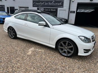 Mercedes-Benz C Class 2.1 C220 CDI AMG Sport Edition G-Tronic+ Euro 5 (s/s) 2dr